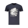 CAVALLI CLASS T-SHIRT MANICHE CORTE UOMO BLU