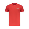 T-SHIRT À MANCHES COURTES CAVALLI CLASS HOMME ROUGE