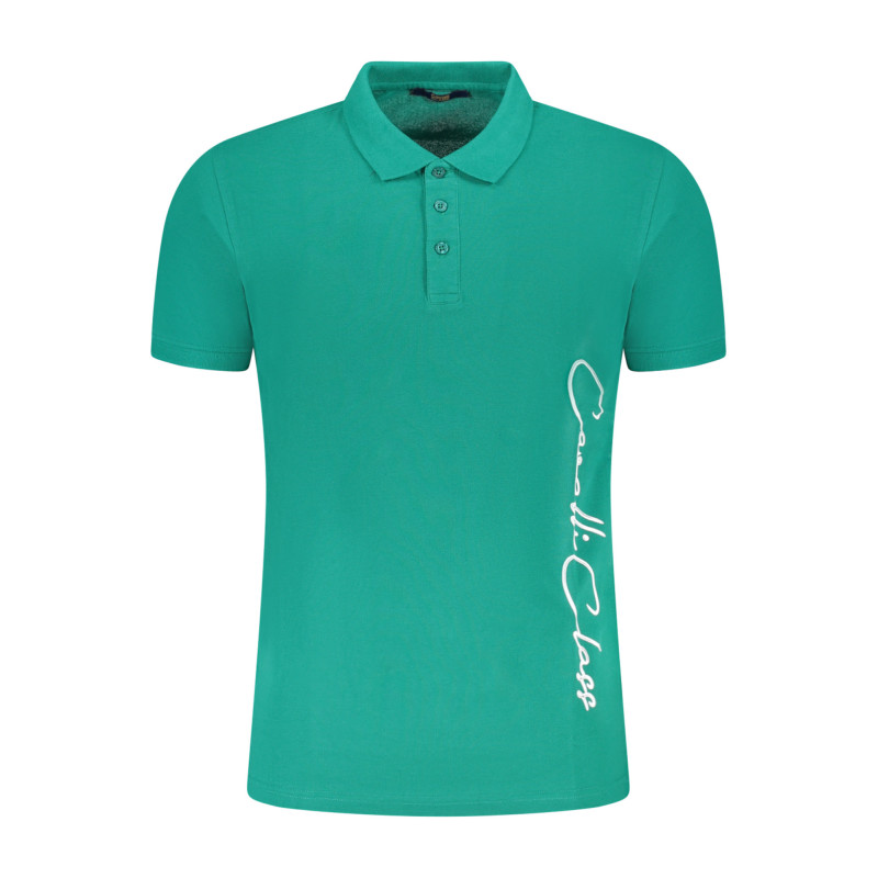 CAVALLI CLASS POLO SHORT SLEEVES MEN GREEN