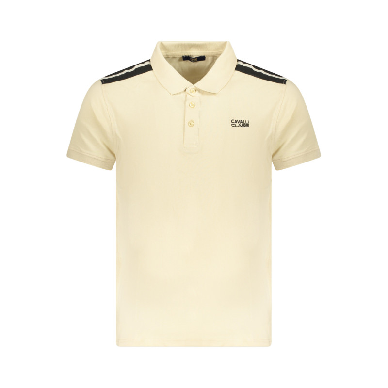 CAVALLI CLASS POLO MANICHE CORTE UOMO BEIGE