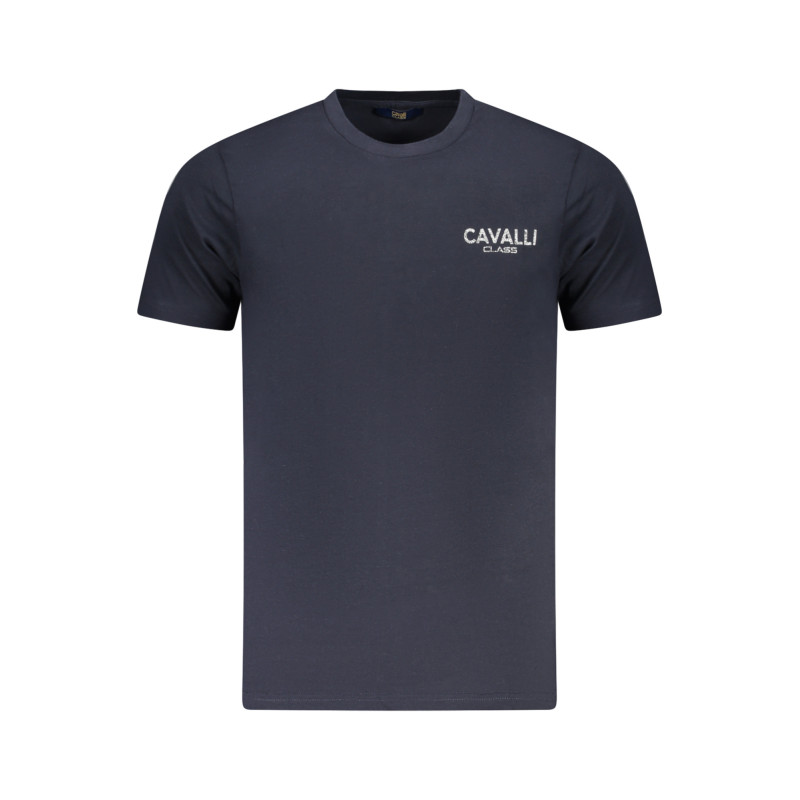 CAVALLI CLASS KURZARM-T-SHIRT HERREN BLAU
