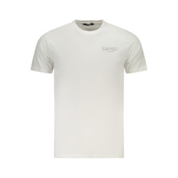 CAMISETA CAVALLI CLASS DE MANGA CORTA PARA HOMBRE BLANCA