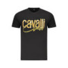 T-SHIRT À MANCHES COURTES CAVALLI CLASS HOMME NOIR