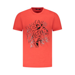 CAVALLI CLASS SHORT SLEEVE T-SHIRT MEN RED