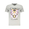 CAVALLI CLASS SHORT SLEEVE T-SHIRT MEN GREY