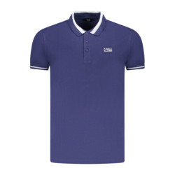 CAVALLI CLASS POLO MANGA CORTA HOMBRE AZUL
