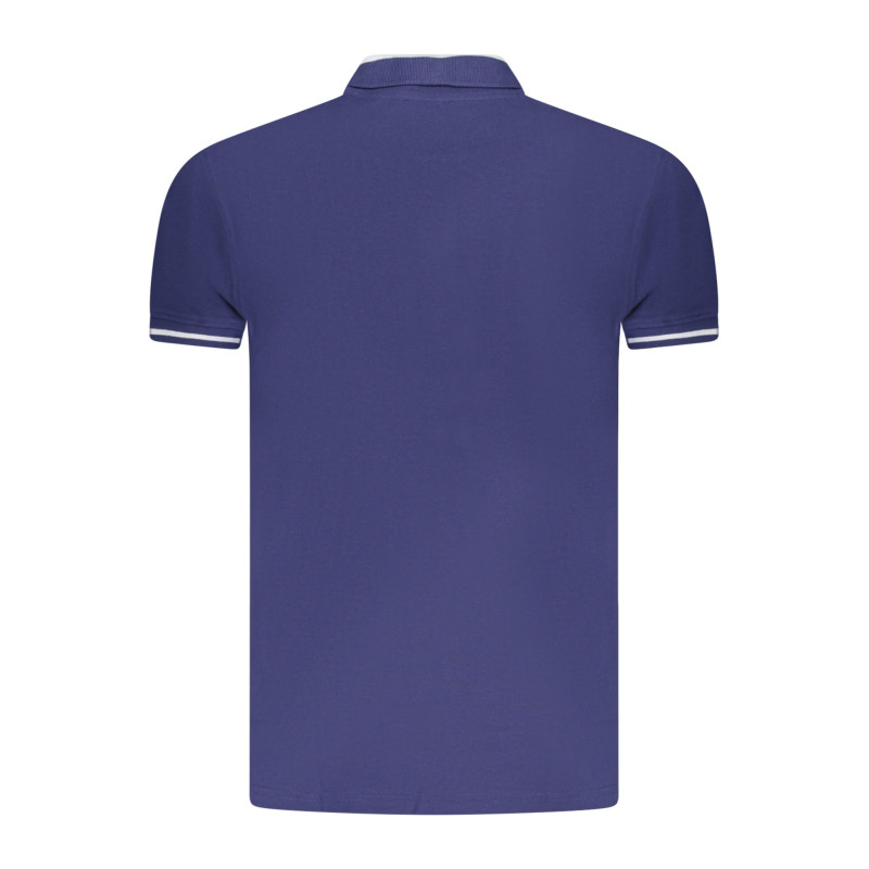 CAVALLI CLASS POLO MANCHES COURTES HOMME BLEU