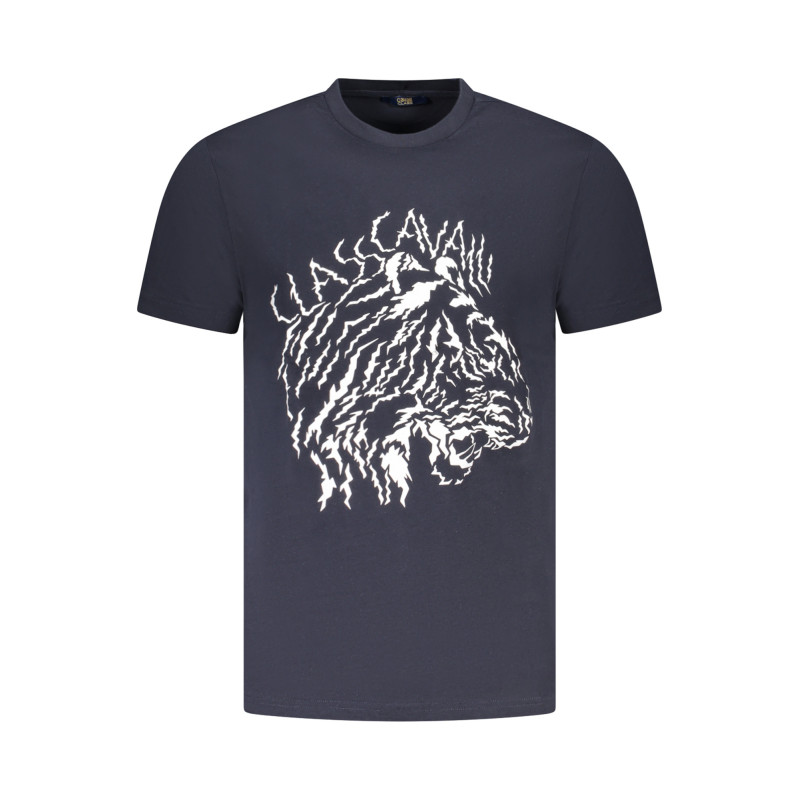CAMISETA CAVALLI CLASS DE MANGA CORTA PARA HOMBRE AZUL