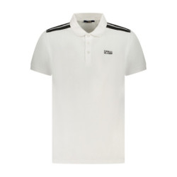 CAVALLI CLASS POLO MANCHES COURTES HOMME BLANC