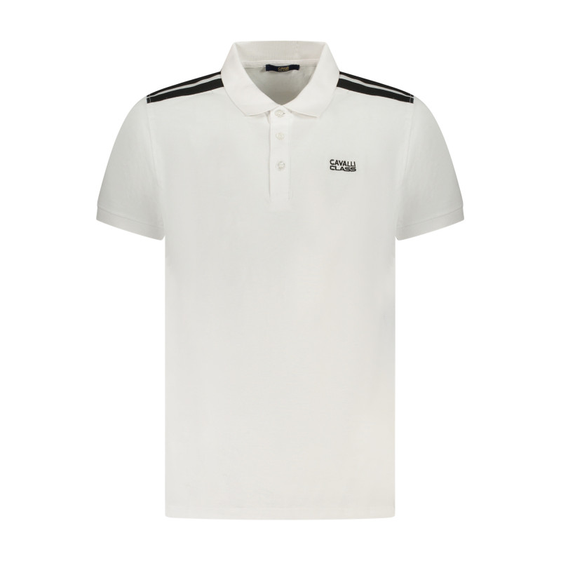CAVALLI CLASS POLO SHORT SLEEVES MEN WHITE