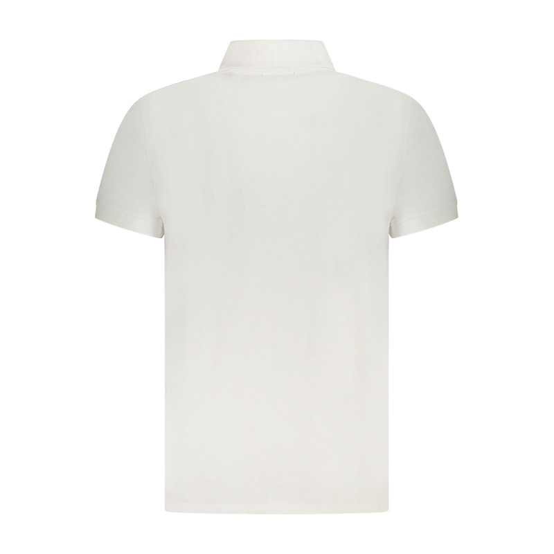 POLO CAVALLI CLASS MANGA CORTA HOMBRE BLANCO