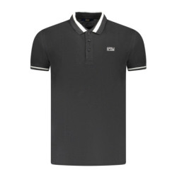 CAVALLI CLASS POLO MANCHES COURTES HOMME NOIR