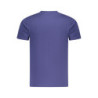 CAVALLI CLASS KURZARM-T-SHIRT HERREN BLAU