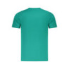 CAMISETA CAVALLI CLASS MANGA CORTA HOMBRE VERDE