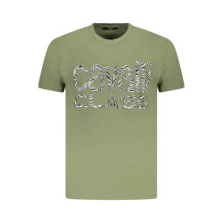 CAVALLI CLASS KURZARM-T-SHIRT HERREN GRÜN