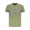 T-SHIRT À MANCHES COURTES CAVALLI CLASS HOMME VERT