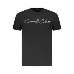 CAMISETA DE MANGA CORTA CAVALLI CLASS HOMBRE NEGRA