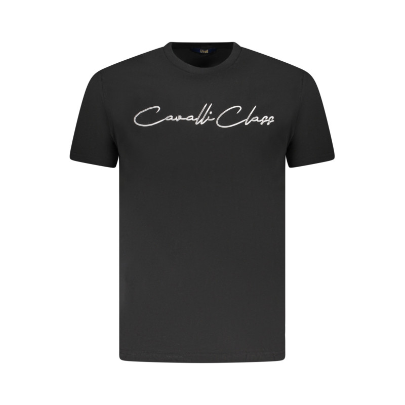 T-SHIRT À MANCHES COURTES CAVALLI CLASS HOMME NOIR