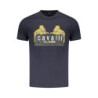 CAMISETA CAVALLI CLASS DE MANGA CORTA PARA HOMBRE AZUL