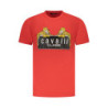 CAVALLI CLASS KURZARM T-SHIRT HERREN ROT