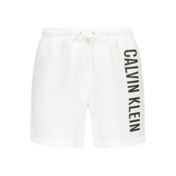 BAS DE MAILLOT DE BAIN CALVIN KLEIN HOMME BLANC