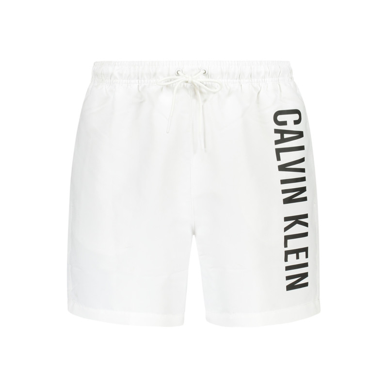 BAS DE MAILLOT DE BAIN CALVIN KLEIN HOMME BLANC