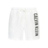 BAS DE MAILLOT DE BAIN CALVIN KLEIN HOMME BLANC