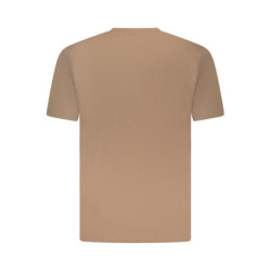 US GRAND MEN'S SHORT-SLEEVE T-SHIRT BROWN