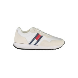 TOMMY HILFIGER MEN'S SPORTS SHOES WHITE