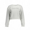 CALVIN KLEIN SWEAT SANS ZIP FEMME GRIS