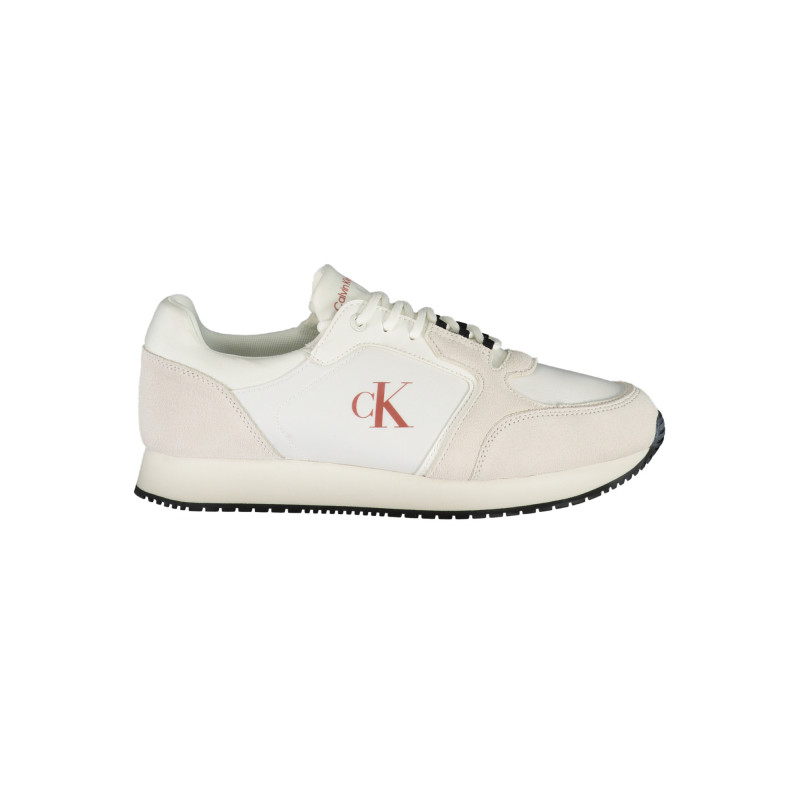 CHAUSSURES DE SPORT POUR HOMMES CALVIN KLEIN BLANCHES