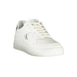CHAUSSURES DE SPORT POUR HOMMES CALVIN KLEIN BLANCHES