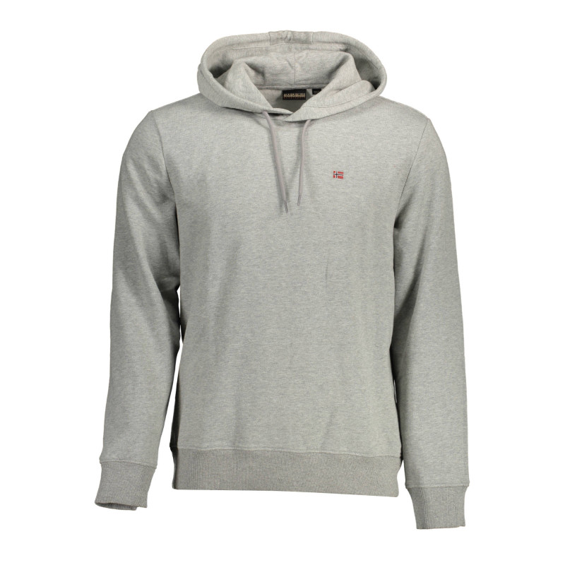 NAPAPIJRI SWEATSHIRT WITHOUT ZIP MEN GREY