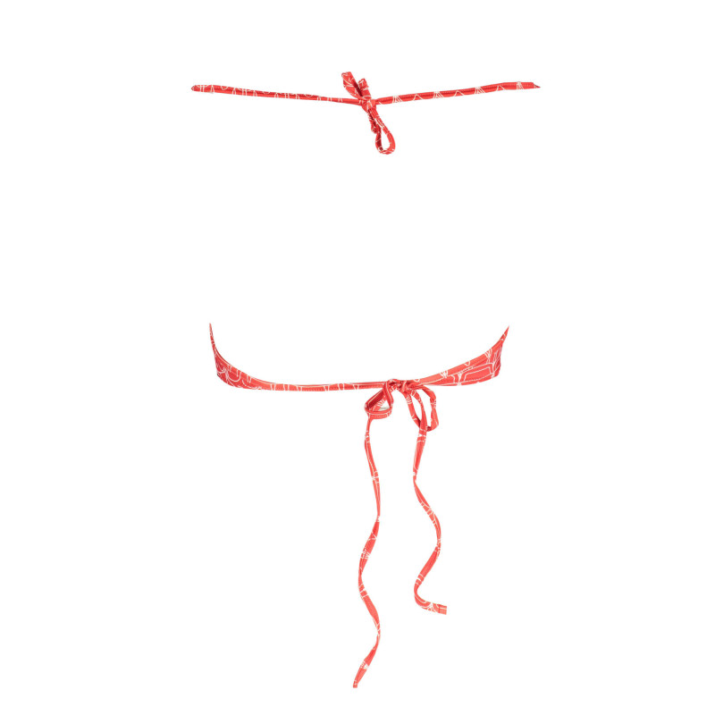 Haut de maillot de bain Karl Lagerfeld Beachwear pour femme Rouge