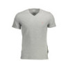 GUESS JEANS SHORT SLEEVE T-SHIRT MEN GREY