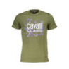 CAVALLI CLASS SHORT SLEEVE T-SHIRT MEN GREEN