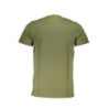 CAMISETA CAVALLI CLASS MANGA CORTA HOMBRE VERDE