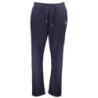 GIAN MARCO VENTURI MEN'S BLUE TROUSERS