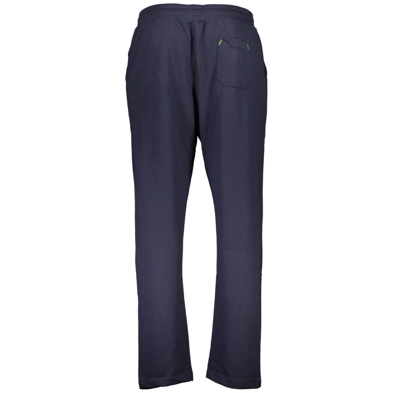 GIAN MARCO VENTURI MEN'S BLUE TROUSERS