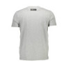 T-SHIRT PLEIN SPORT MANCHES COURTES HOMME GRIS