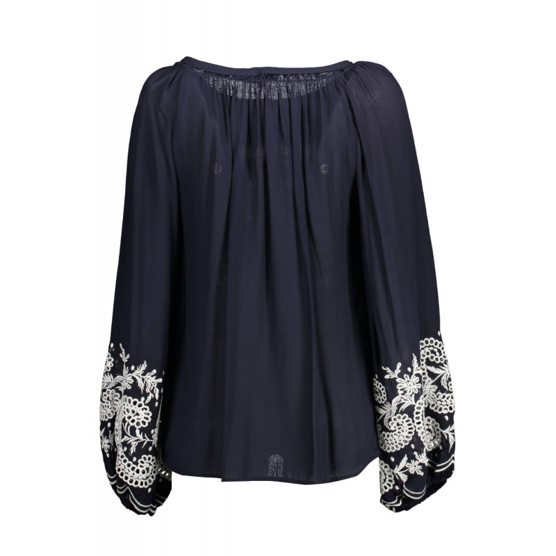 CAMISETA MANGA LARGA KOCCA AZUL MUJER