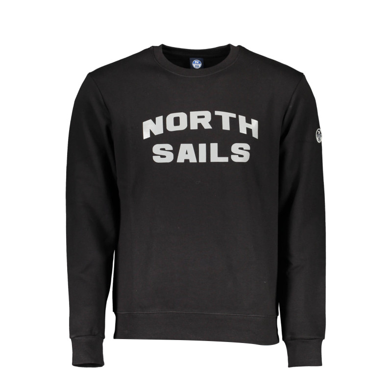 Sweat-shirt zippé noir pour homme North Sails