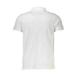 CAVALLI CLASS POLO KURZARM HERREN WEISS