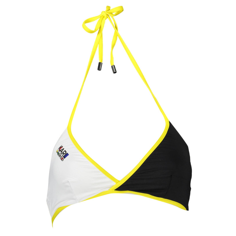 Haut de maillot de bain Karl Lagerfeld Beachwear pour femme Noir