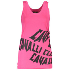 CAMISETA DE TIRANTES ROSA DE MUJER CAVALLI CLASS