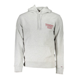 TOMMY HILFIGER MEN'S ZIP-UP SWEATSHIRT GREY