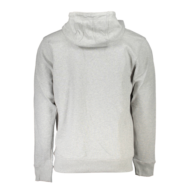 TOMMY HILFIGER MEN'S ZIP-UP SWEATSHIRT GREY