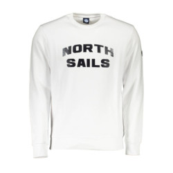 Sweat zippé North Sails pour homme, blanc