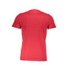 CAVALLI CLASS KURZARM T-SHIRT HERREN ROT