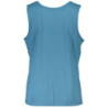 GIAN MARCO VENTURI HERREN BLAUES TANKTOP